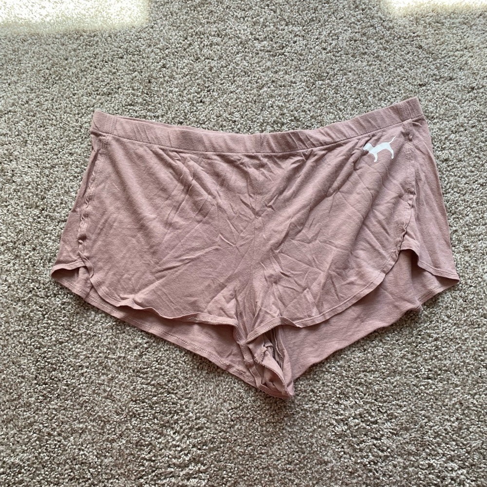 PINK pajama shorts